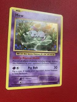 Mew 53/108 XY Evolutions Holo Pokemon Card TCG - Image 5