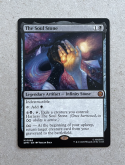 The Soul Stone - Foil - NM - Marvel's Spider Man - MTG English - Image 1