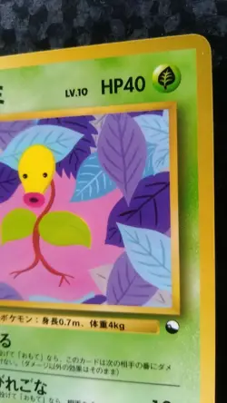 Bellsprout Pokemon Card Japanese Nintendo Game Rare No.069 Vending Series Glossy - Image 5