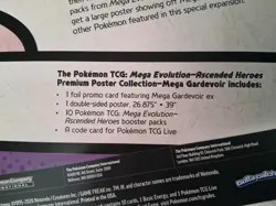 Pokemon TCG Ascended Heroes Mega Gardevoir Premium Poster Collection - Image 3
