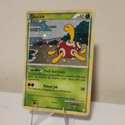 Pokemon Shuckle Heartgold & Soulsilver Holo Rare 11/123 HP60 Basic English - Image 1
