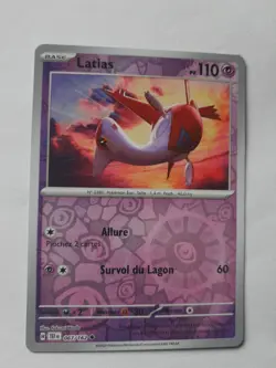 Carte Pokemon REVERSE Latias 067/162 TEF Forces Temporelles FR NEUF - Image 1
