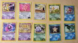 Lotto 47 Carte Pokemon Gym Challenge/ Gym Heroes - Image 3