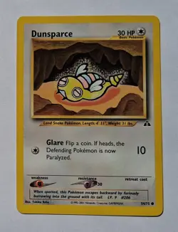 Pokemon - Dunsparce - Neo Discovery 54/75 - Common - NM - Image 1