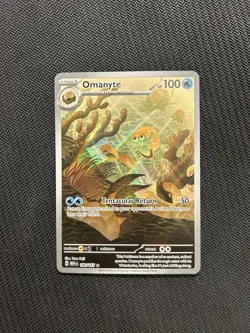 Pokemon TCG Omanyte 180/165 English 151! NM Condition! See Description! - Image 1