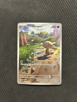 Pokemon TCG Paldean Wooper 102/094! NM Condition! See Description! - Image 1
