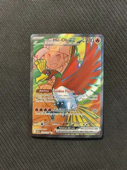 Pokemon TCG Ethan's Ho-Oh ex 209/182! NM Condition! See Description! - Image 1