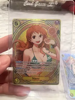 Nami (053) (SP) EB03-053 Extra Booster: One Piece Heroines Edition Foil NM - Image 1