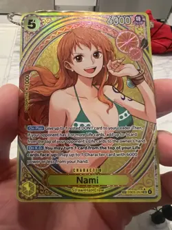 Nami (053) (SP) EB03-053 Extra Booster: One Piece Heroines Edition Foil NM - Image 3