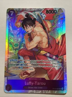 Luffy Tarou ST18-005 Super Rare Foil Starter Deck 18 One Piece Mint NM - Image 2