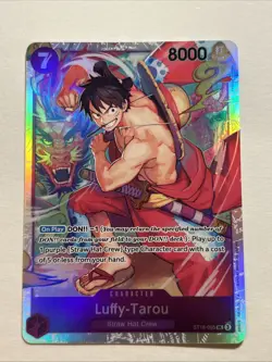 Luffy Tarou ST18-005 Super Rare Foil Starter Deck 18 One Piece Mint NM - Image 4