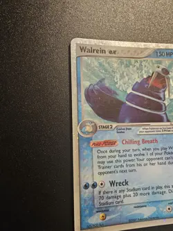 Walrein ex 99/108 EX Powers Keepers Holo Ultra Rare Vintage Pokemon Card - Image 5