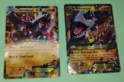 Lot 2 Pokemon Aerodactyl EX XY98 And XY97 XY Holo Trading Card TCG - Image 1