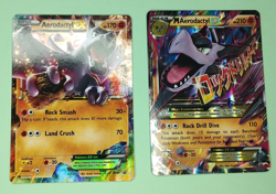 Lot 2 Pokemon Aerodactyl EX XY98 And XY97 XY Holo Trading Card TCG - Image 4