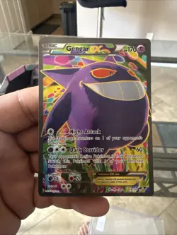 Pokemon TCG XY Phantom Forces Gengar EX Full Art Ultra Rare Card 114/119 - Image 1