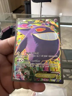 Pokemon TCG XY Phantom Forces Gengar EX Full Art Ultra Rare Card 114/119 - Image 2