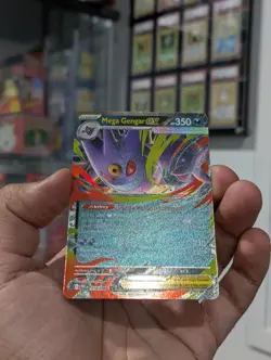 Pokemon Card 2025 MEGA GENGAR EX Double Rare 056/094 Phantasmal Flames NM/M - Image 4