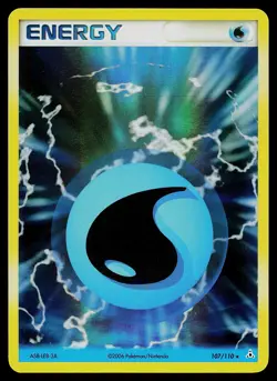 Pokemon Card - Water Energy Holon Phantoms 107/110 Holo Rare - Image 1