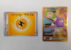 Team Rocket's Crobat ex 242/182 Hyper Rare Destined Rivals NM Pokemon Card - Image 1