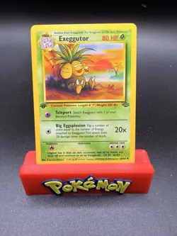 Pokemon Card Jungle 1st Edition Exeggutor 35/64 Near Mint - Image 1