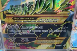 M Rayquaza EX JUMBO Card 98/98 XY-Ancient Origins JUMBO/OVERSIZED w/ Top Loader! - Image 4