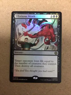 Villainous Wrath Marvel's Spider-Man Foil - Image 1