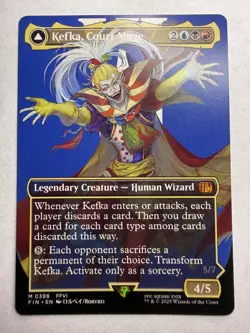 Kefka, Court Mage (0398) (Borderless) Final Fantasy Regular - Image 2