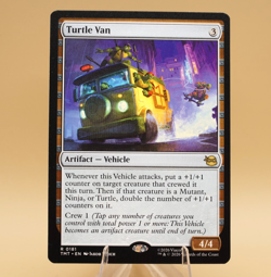 Turtle Van | 181 | Rare | Regular | TMNT | Store Promo Eligible - Image 1