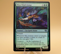 West Wind Avatar | 137 | Uncommon | Foil | TMNT | Store Promo Eligible - Image 1