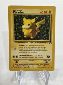 Pokemon TCG Pikachu Wizards Black Star Promos Regular Rare NM - Image 1