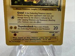 Pokemon TCG Pikachu Wizards Black Star Promos Regular Rare NM - Image 4
