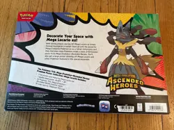 Pokemon Mega Evolution–Ascended Heroes Mega Lucario Poster Box - Image 2