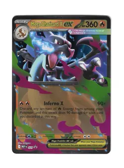 Mega Charizard X EX 029 Promo Mega Evolution NM - Image 1