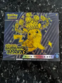 Pokemon Scarlet & Violet Surging Sparks Elite Trainer Box English- New - Image 1