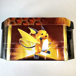 Pokemon TCG Hidden Fates Raichu GX Tin Factory Sealed Brand New 820650804816 - Image 5