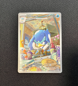 Pokemon TCG: Quaxwell 207/193 - Sv02 Paldea Evolved IR - NM - Image 1