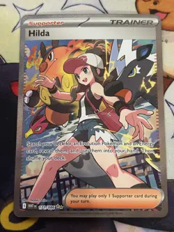 Hilda SIR 171/086 – White Flare – Special Illustration Rare – NM – Pokemon TCG - Image 1