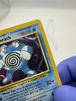 Poliwrath Unlimited Holo Rare Pokemon TCG Base Set 13/102 - HP - Image 5