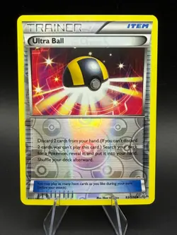 Pokemon TCG Ultra Ball 93/106 Roaring Skies Reverse Holo Trainer XY - Image 1
