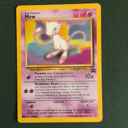 Mew #8 Pokemon Promo WOTC Black Star Promo - Image 1