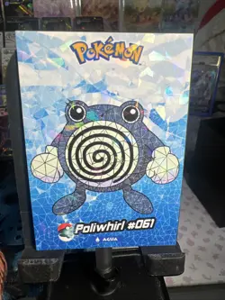 Poliwhirl #61 - Cracked Ice Holo - Crystal Collection 2024 - Pokemon Card - Image 1