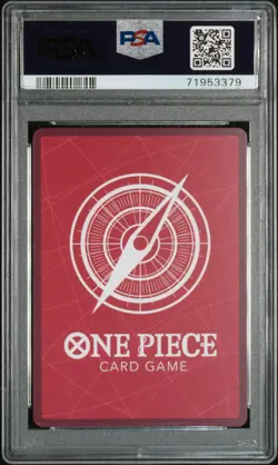 2022 One Piece CCG Trafalgar Law Alternate Art PRE ERRATA OP01-002 PSA 10 GEM MT - Image 2