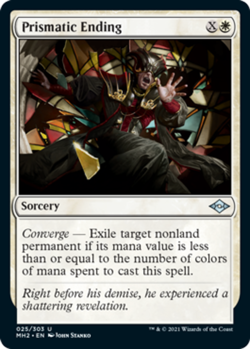 x4 Prismatic Ending U MTG Modern Horizons 2 M/NM, English - Image 1