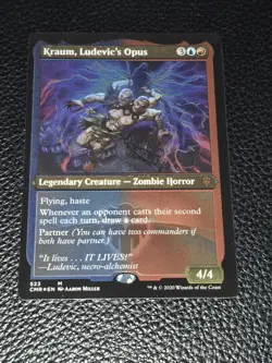 Kraum, Ludevic's Opus (Foil Etched) Commander Legends Foil - Image 1