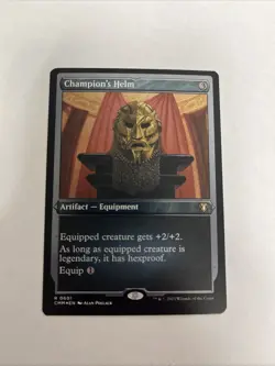 Champion’s Helm Foil Etched MTG - Image 1