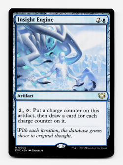 Insight Engine [Commander: Edge of Eternities] MTG - NM/M 💧 - Image 1