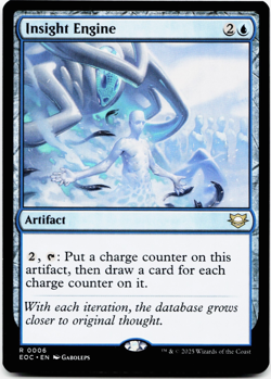 Insight Engine [Commander: Edge of Eternities] MTG - NM/M 💧 - Image 3