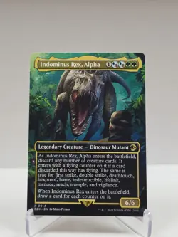 Indominus Rex, Alpha (Borderless) Universes Beyond: Jurassic World (REX) - Image 1