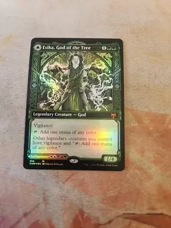 Esika, God Of The Tree Showcase Foil Kaldheim MTG LP - Image 1