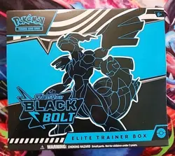 Pokemon Black Bolt Elite Trainer Box - Factory Sealed ETB - Image 1